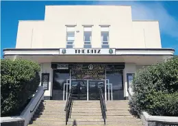  ??  ?? The Ritz in Brighouse has been told to drop its name after 80 years