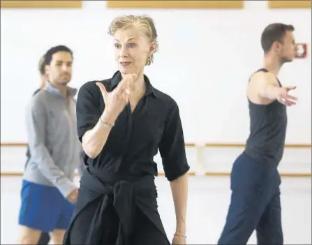  ?? Carolyn Cole
Los Angeles Times ?? LUCINDA CHILDS, who danced in the original “Available Light,” is supervisin­g choreograp­hy in the new version premiering Friday.