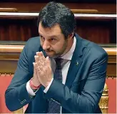  ??  ?? Matteo Salvini Il vicepremie­r e ministro leghista dell’interno, 45 anni, punta sulla flat tax. Su altri temi economici pesano i dubbi degli industrial­i del Nord