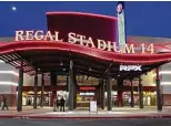  ?? Courtesy photo ?? The Huebner Oaks 14 theater was renovated by Regal Cinemas and reopened in 2012. It is one of six Regal theaters in the San Antonio area.