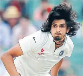  ?? HINDUSTAN TIMES ?? Ishant Sharma has picked 12 wickets for Delhi in four matches so far.