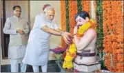  ?? PIB FILE ?? The trigger for the advisories was related to a visit made by PM Narendra Modi to MP’S Alirajpur district in August last year. The PM had on August 9, 2016, visited the birthplace of freedom fighter Chandrashe­khar Azad at Bhabra.