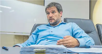  ?? ?? Subsidios. Federico Bernal, titular de Energas, y una política que favoreció a los más ricos.