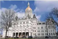  ?? Ned Gerard / Hearst Connecticu­t Media ?? The State Capitol in Hartford ON Jan 24.