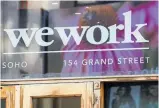  ?? Photo / AP ?? Even before Covid-19, WeWork wasn’t working as promised.