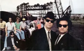  ??  ?? Dan Aykroyd and John Belushi in The Blues Brothers. Photograph: Ronald Grant Archive