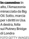  ?? FOTO GETTY IMAGES ?? In cammino In alto, l’amazzonia minacciata da Big Oil. Sotto, marcia per i diritti in Usa. A destra, folla sul Putney Bridge di Londra