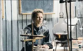  ?? BCN FILM FEST / ACN ?? La actriz Karolina Gruszka, como Marie Curie en una escena del filme