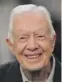  ?? ?? Former President Jimmy Carter
