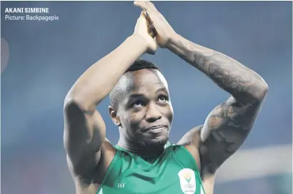  ?? Picture: Backpagepi­x ?? AKANI SIMBINE