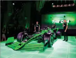  ?? FOTO: SAUBER MOTORSPORT ?? Det tidligere Alfa Romeo- team skifter til grønne farver i denne sæson.