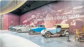  ??  ?? Some of the cars in the Schlumpf Bugatti collection can be seen at the Cité de l’Automobile museum in Mulhouse, France.