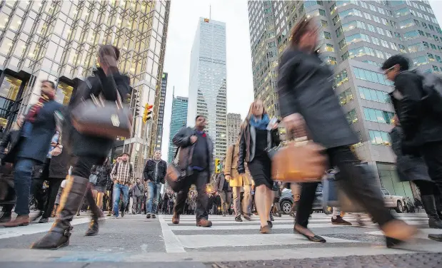  ?? PETER J THOMPSON/ FILES ?? Doug Porter, chief economist at Bank of Montreal, says budget measures to increase female participat­ion in the workforce could pay dividends, but the policies remain “a bit of an experiment” at this point.