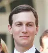  ?? (Reuters) ?? JARED KUSHNER