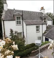  ??  ?? Family home: The couple’s house in Banchory