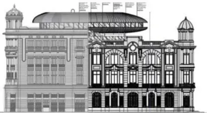  ?? ?? Empreendim­ento conectaria dois edifícios do bairro histórico