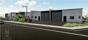 ??  ?? The Turner Place Industrial Park offers 16 freehold industrial units in the Onekawa precinct.