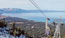  ?? Vail Resorts ?? It’s not clear how long the scenic mountain gondola at Heavenly Ski Resort in South Lake Tahoe will be closed.