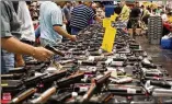  ?? WIKIMEDIA COMMONS ?? A recent study showed that 22 percent of all firearms are acquired without a background check, not 40 percent.