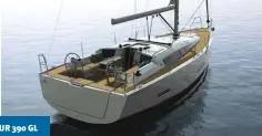  ??  ?? DUFOUR 390 GL Lungh. 11,93 m Largh 3,99 m Pescaggio 1,95 m Sup. vel. 71 mq