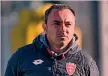  ?? LAPRESSE ?? Grinta Cristian Brocchi, 45