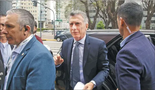  ?? NA ?? CIERRE DE AñO. Macri llegó a diciembre con varios frentes abiertos, que van desde disputas internas a la pelea por el fútbol.