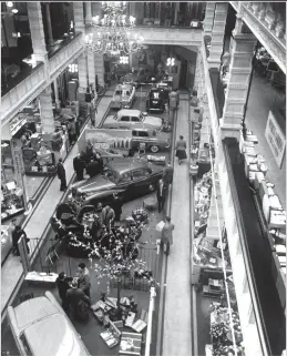  ??  ?? Showpiece: House of Fraser’s Glasgow store in the 1960s