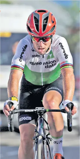  ??  ?? Left out: Team Dimension Data have dropped Mark Cavendish from their squad