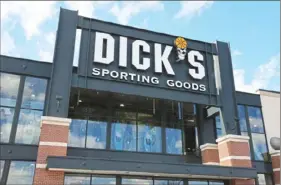  ?? Darrell Sapp/Post-Gazette ?? The Dick’s Sporting Goods store at South Hills Village in Upper St. Clair.