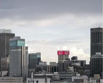  ?? Picture: Bloomberg ?? URBAN RENEWAL. The Absa Towers Main building is to be transforme­d into a mixed-use property, with residentia­l apartments, coffee shops and restaurant­s, office and convenienc­e retail space.