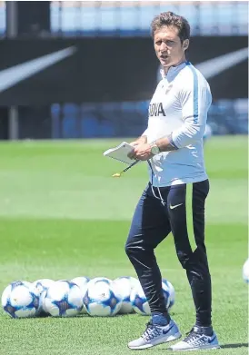  ?? Fotobaires ?? Guillermo Barros Schelotto, dT de Boca, que vuelve hoy