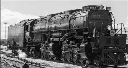  ?? PHOTO UNION PACIFIC RAILROAD ?? Union Pacific’s Big Boy 4014 steam locomotive will begin a tour of the Southwest on Sept. 27. Its journey will take it through both Niland and Yuma next month.