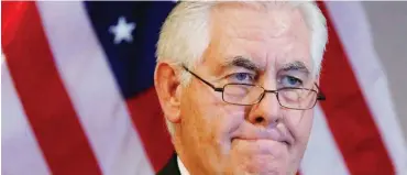  ?? Foto: AFP/Jonathan Ernst ?? Rex Tillerson