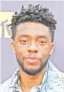  ??  ?? CHADWICK BOSEMAN