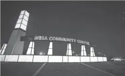  ?? ?? Mesa Community College