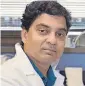  ??  ?? Oklahoma Medical Research Foundation scientist Umesh Deshmukh