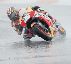  ?? FOTO: AP ?? Dani Pedrosa, quinto en su última carrera. Se va como Leyenda de MotoGP