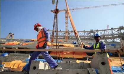  ?? Photograph: Adam Davy/PA ?? The extent of the exploitati­on of migrant workers in Qatar leading up to and including the World Cup has been widely acknowledg­ed.