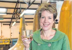  ??  ?? Karen Betts, chief executive of the Scotch Whisky Associatio­n.