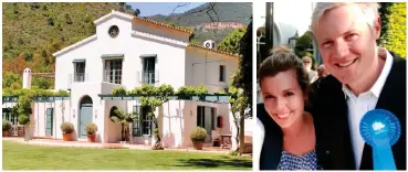  ?? ?? Luxurious: The 600-acre Costa del Sol estate of Zac Goldsmith, pictured with Carrie