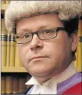  ??  ?? Judge Simon James