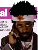  ??  ?? Best of sellers: Lakeith Stanfield