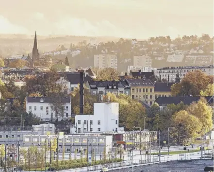  ??  ?? 0 Norway’s capital Oslo provides a vision of a new future for Scotland for some, but are the financial risks worth it?