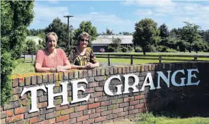  ?? PHOTOS: SHAWN MCAVINUE ?? ‘‘The Birley girls’’ . . . Sisters Patricia Snell (left), of Auckland, and Joan King, of Motueka, visit the farm they were raised on — The Grange — in East Taieri recently.