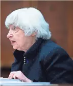  ?? AL DRAGO/POOL VIA AP ?? Treasury Secretary Janet Yellen said the U.S. probably will face a financial crisis and economic recession if the debt limit is not raised by Oct. 18.