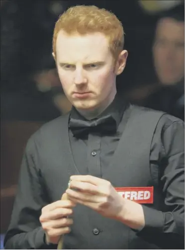  ?? Picture: Getty ?? Anthony Mcgill found Shaun Murphy too strong as he fell to a 13-8 defeat in the last eight