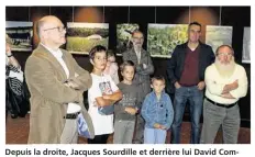  ??  ?? Depuis la droite, Jacques Sourdille et derrière lui David Commenchal. À gauche, Jean-Yves Tessier.