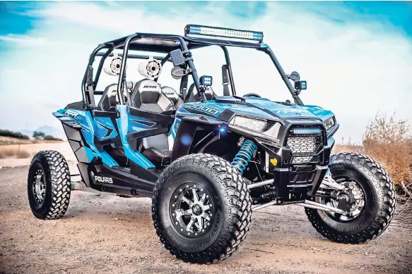  ??  ?? Polaris has made a good name for itself in the past by building reliable All Terrain Vehicles.