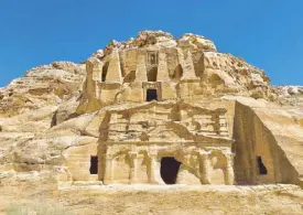  ??  ?? The giant Royal Tombs, gazing out over the hidden valley, is a sight to behold.