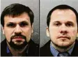  ?? Foto: afp ?? Unter Mordverdac­ht: Anatoli Tschepiga (links) und Alexander Mischkin.